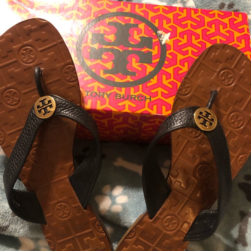 Tory Burch Black Sandals